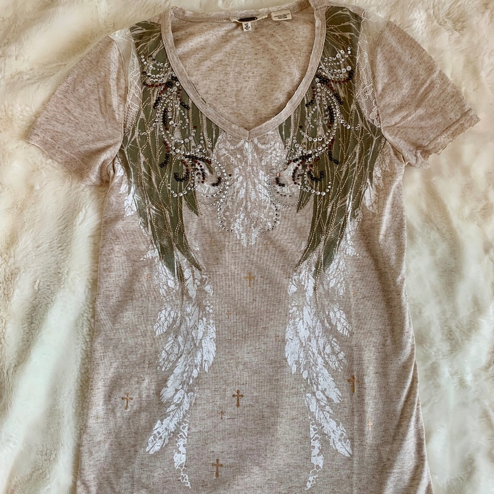 Miss Me Embellished T-Shirt, New!